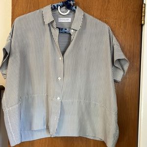 Everlane silk blouse